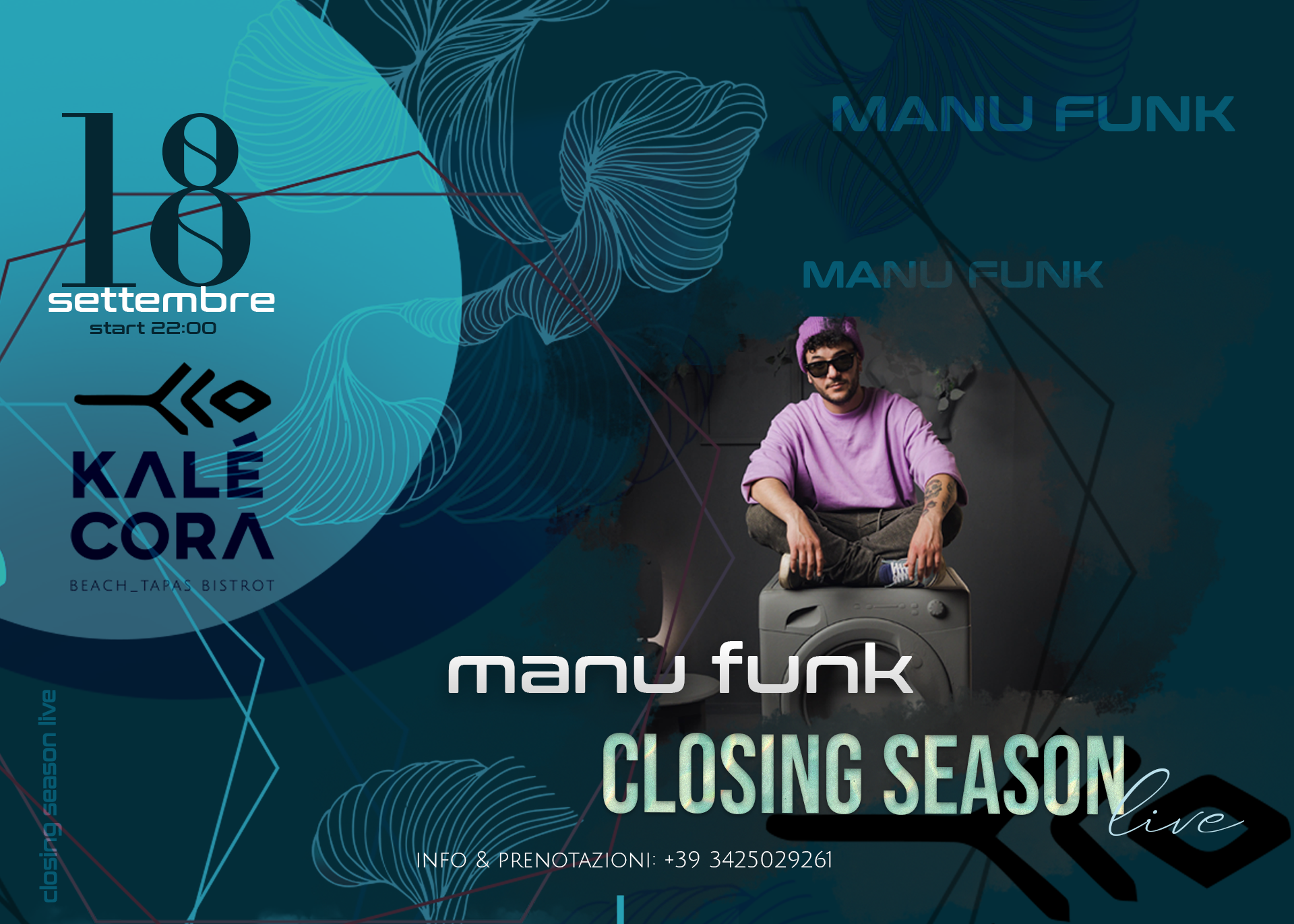 manu funk closing season live